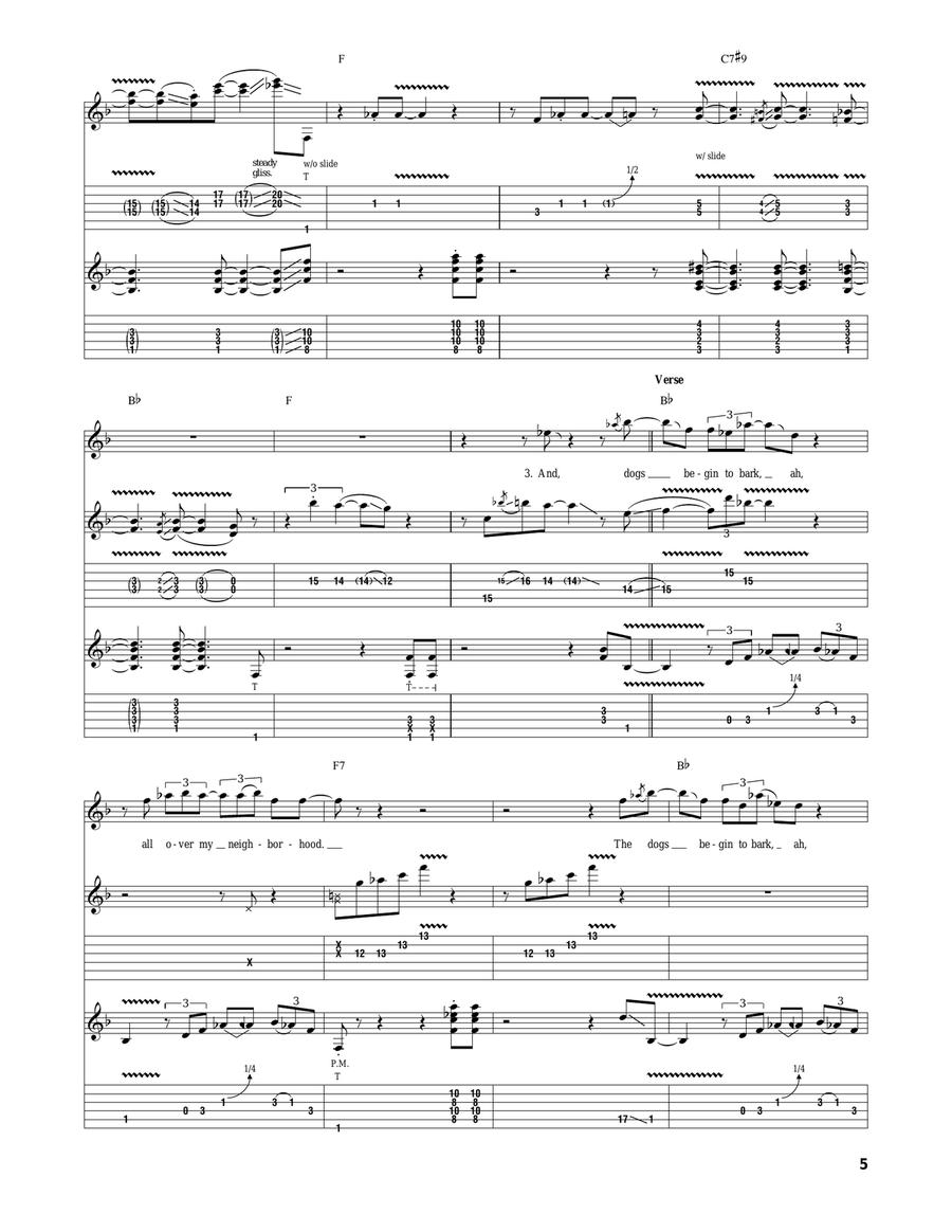 I Ain't Superstitious I Ain't Superstitious Acoustic Guitar scores gallery preview page 5