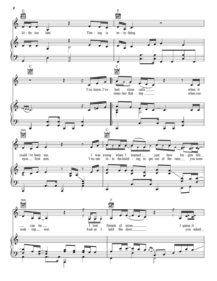 Timing Is Everything Timing Is Everything Acoustic Guitar scores gallery preview page 2