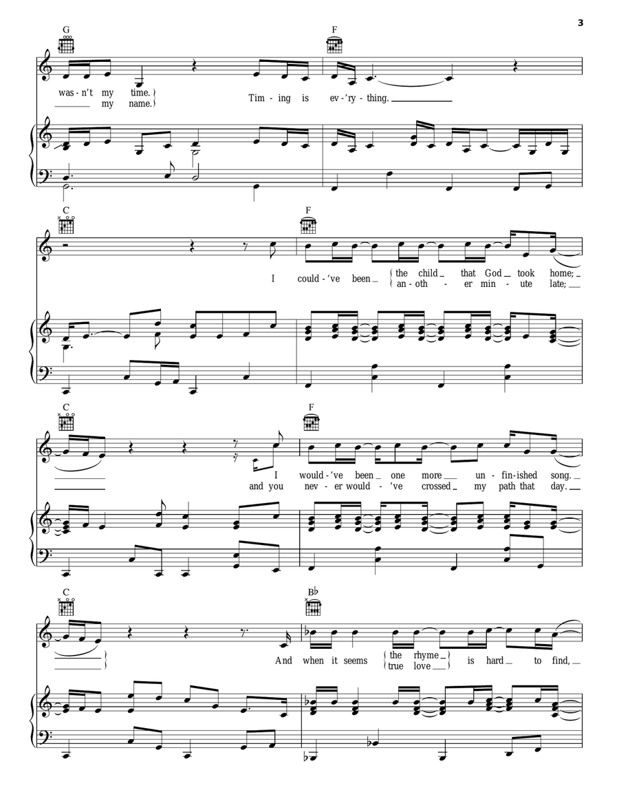 Timing Is Everything Timing Is Everything Acoustic Guitar scores gallery preview page 3
