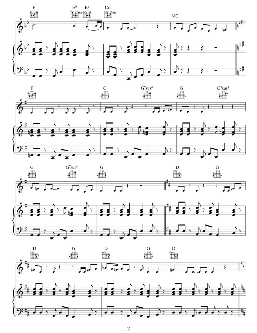 Living In The Past Living In The Past Acoustic Guitar scores gallery preview page 2