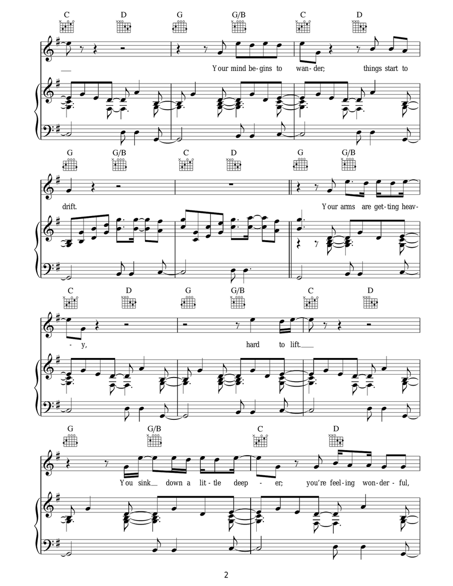 Falling In Love Falling In Love Acoustic Guitar scores gallery preview page 2