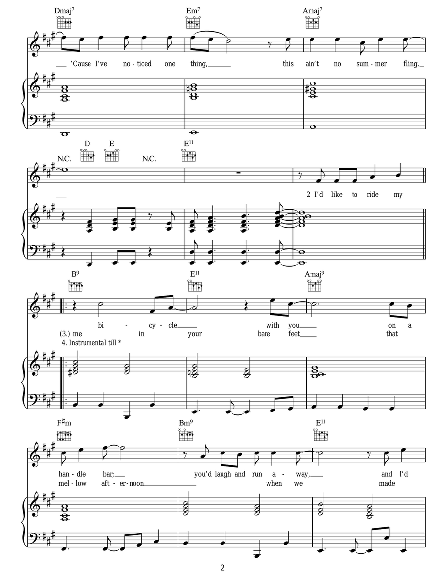 Oh Lori Acoustic Guitar scores gallery preview page 2