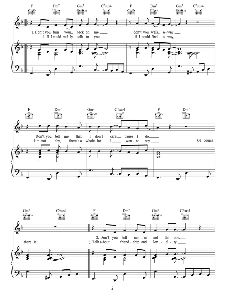 We Belong Together (from Toy Story 3) Guitar scores gallery preview page 2
