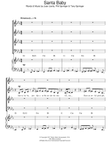 Santa Baby (arr. Jonathan Wikeley)