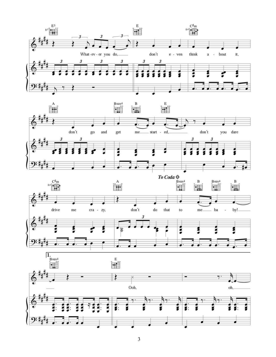 Whatever You Do, Don't! Acoustic Guitar scores gallery preview page 3