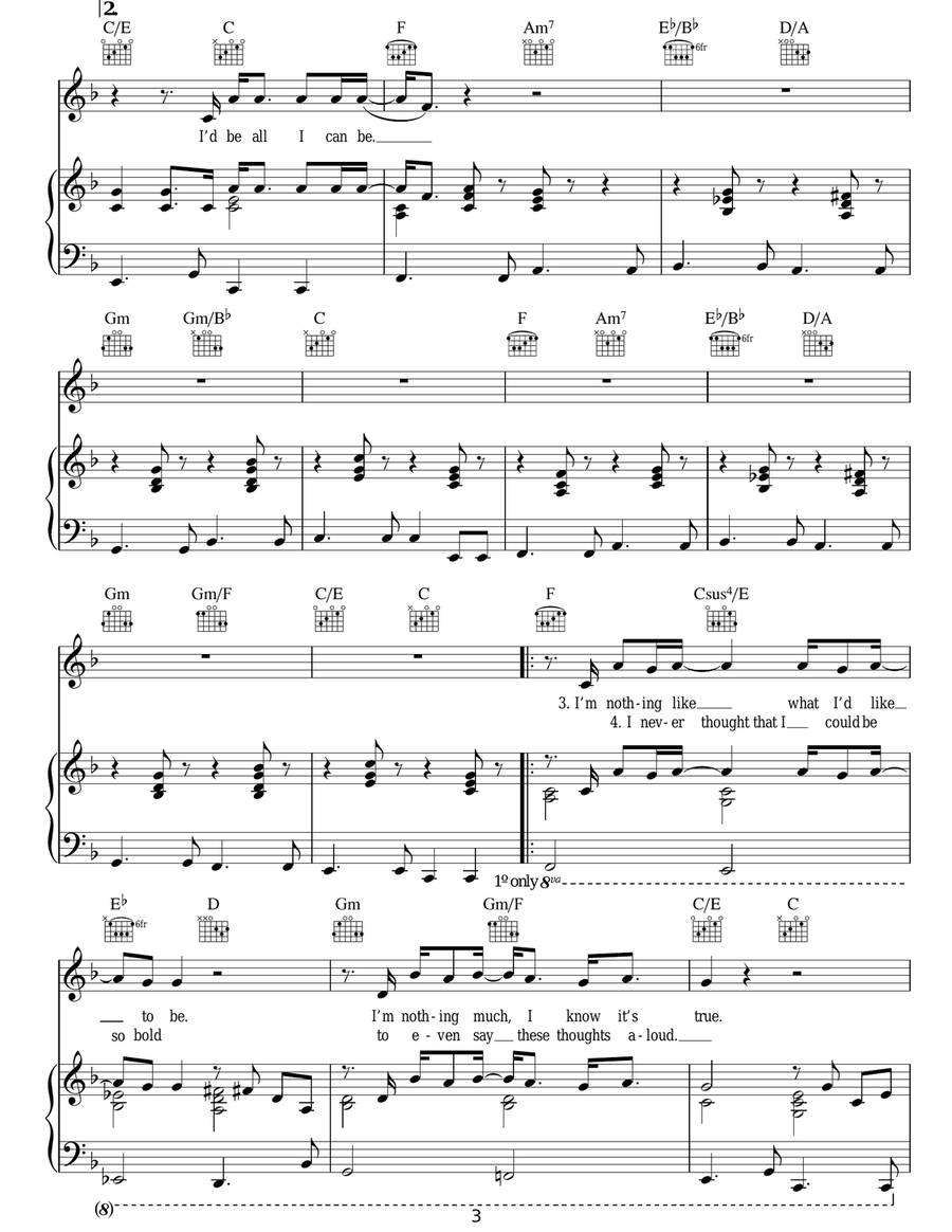 That Look You Give That Guy Acoustic Guitar scores gallery preview page 3