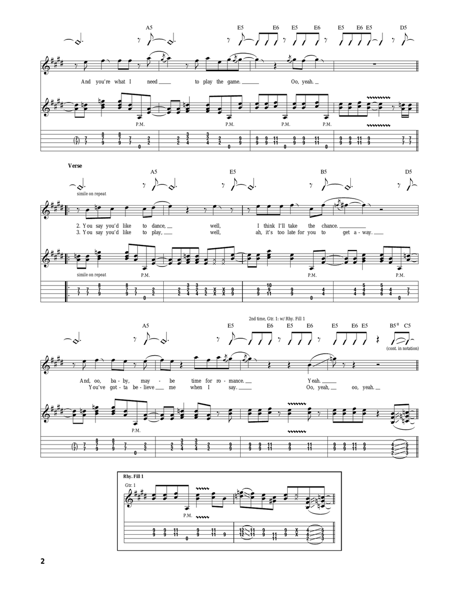 Ladies Room Ladies Room Acoustic Guitar scores gallery preview page 2