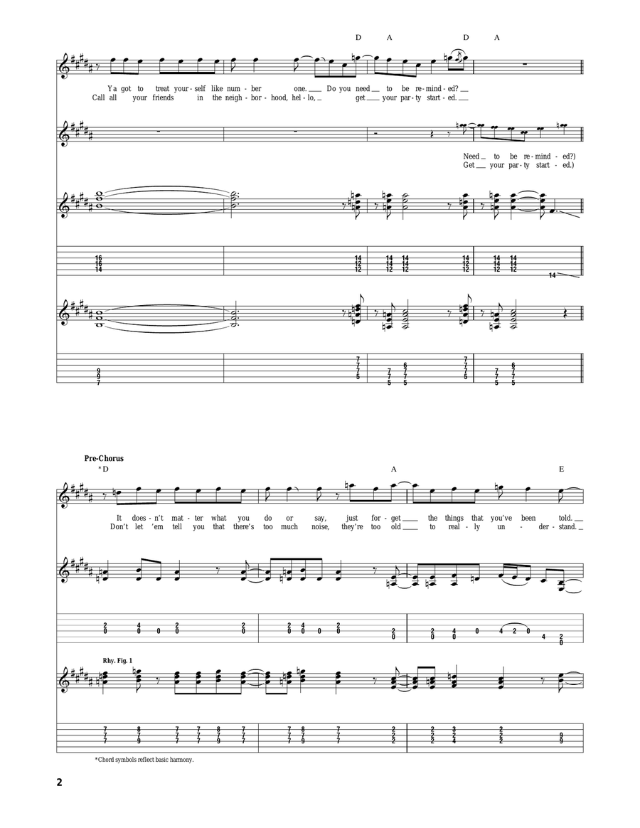 Shout It Out Loud Acoustic Guitar scores gallery preview page 2