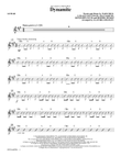 Dynamite (arr. Alan Billingsley) - Guitar