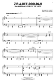 Zip-A-Dee-Doo-Dah (from Song Of The South) [Jazz version] (arr. Brent Edstrom)