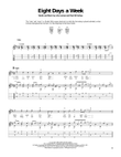 Eight Days A Week mini preview