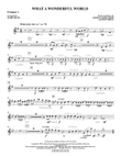 What A Wonderful World - Trumpet 1