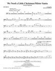 We Need a Little Christmas / Mister Santa - Trombone