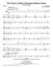 We Need a Little Christmas / Mister Santa - Drums