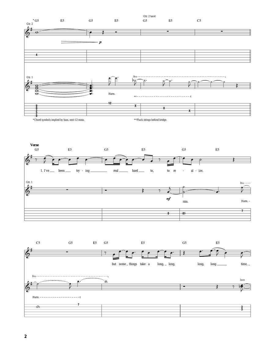 Aberdeen Aberdeen Acoustic Guitar scores gallery preview page 2