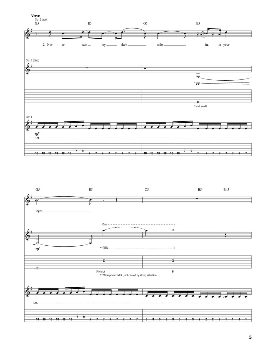 Aberdeen Aberdeen Acoustic Guitar scores gallery preview page 5