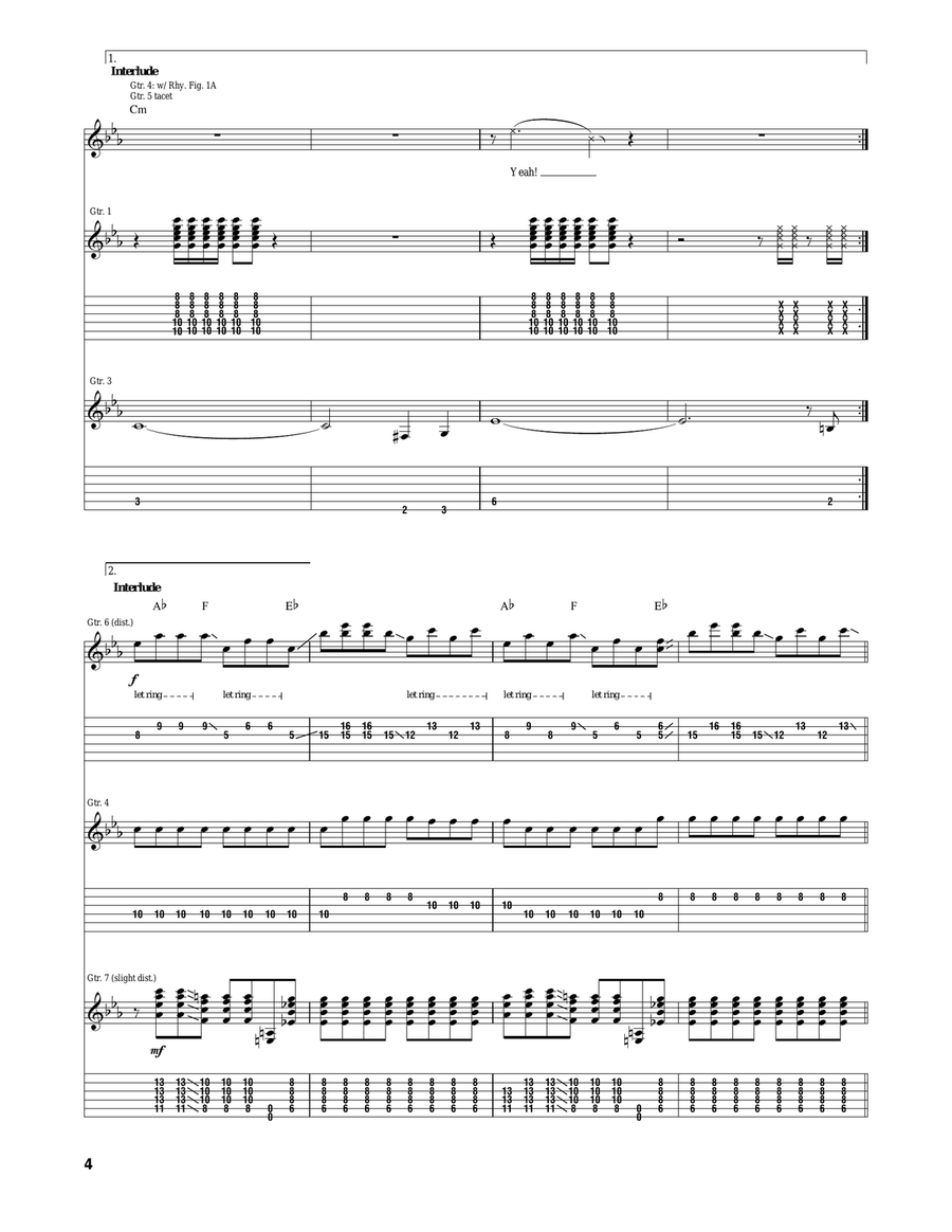 Always Something Always Something Acoustic Guitar scores gallery preview page 4