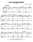 Old Deuteronomy (from Cats)