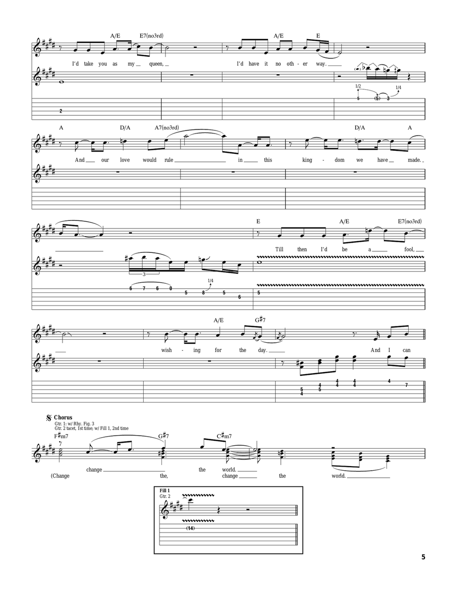 Change The World Change The World Acoustic Guitar scores gallery preview page 5