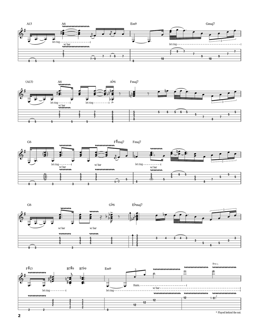 Riviera Paradise Riviera Paradise Acoustic Guitar scores gallery preview page 2