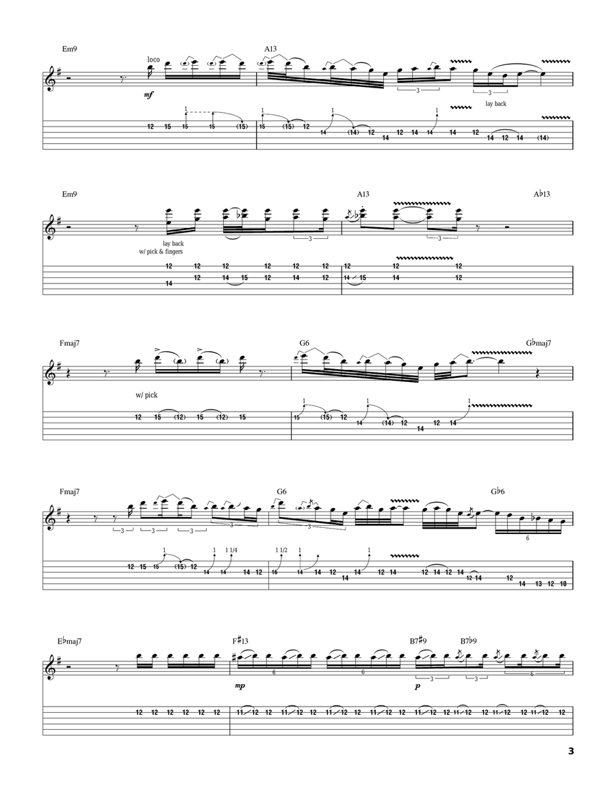 Riviera Paradise Riviera Paradise Acoustic Guitar scores gallery preview page 3