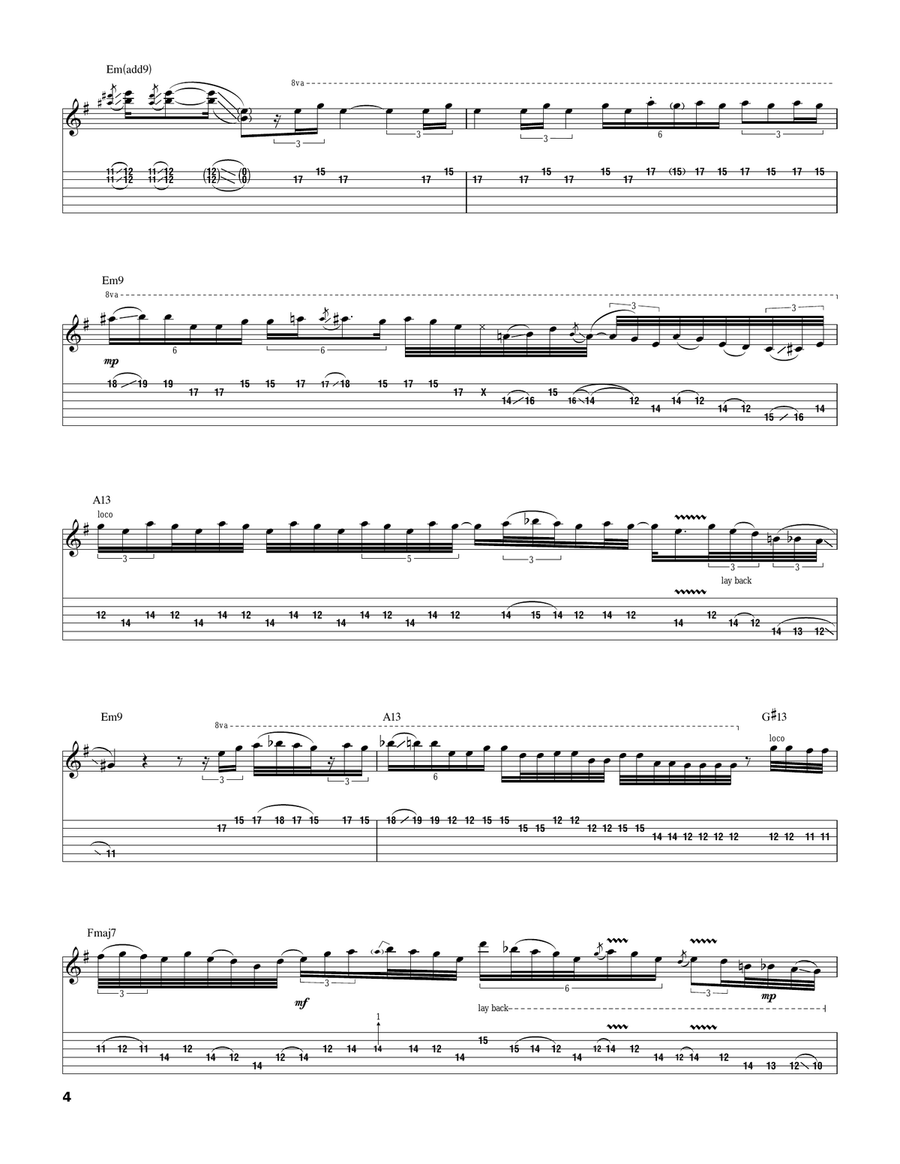Riviera Paradise Riviera Paradise Acoustic Guitar scores gallery preview page 4