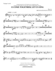 O Come Together, Let Us Sing - Trumpet 2 in Bb