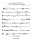 O Come Together, Let Us Sing - Trumpet 3 in Bb