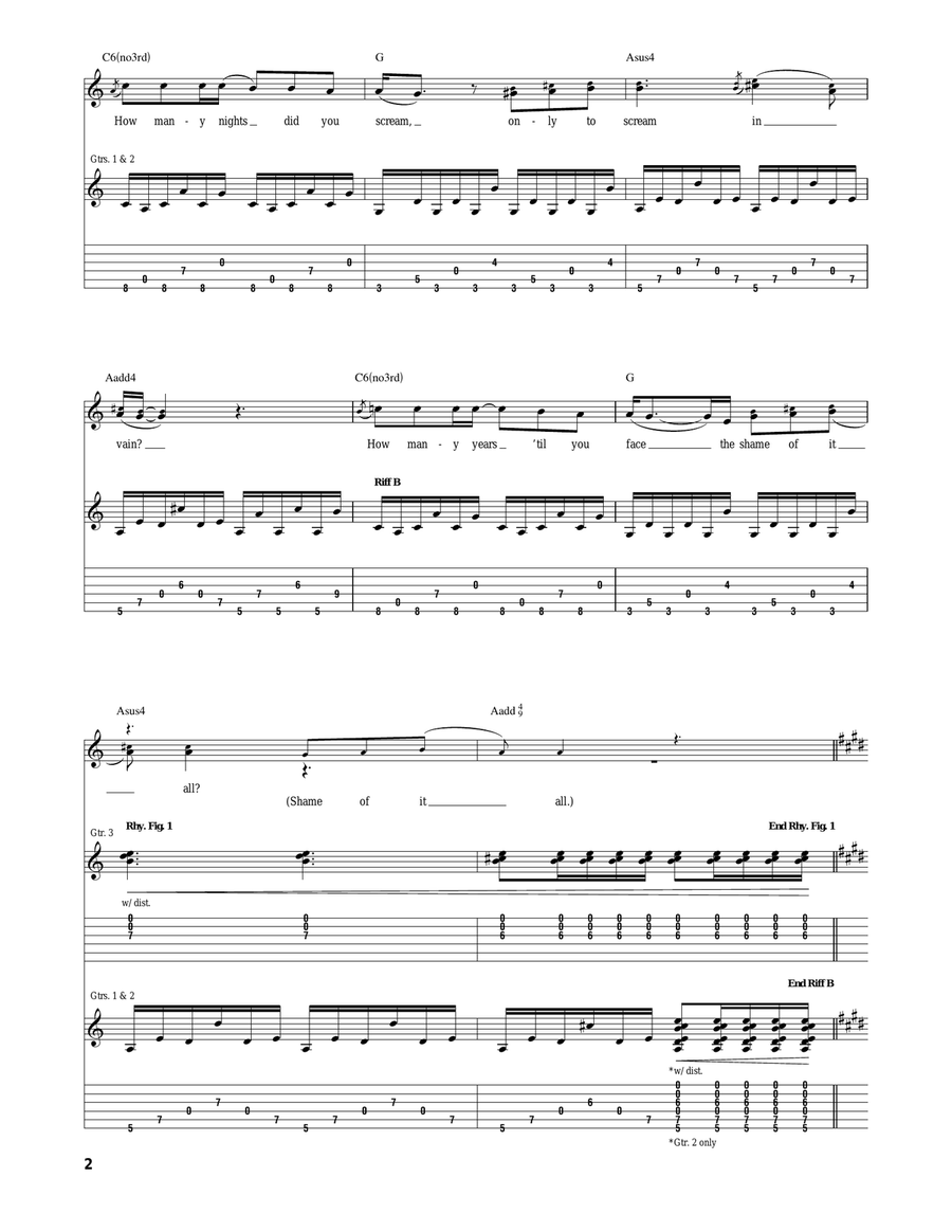 Make It Right Make It Right Acoustic Guitar scores gallery preview page 2