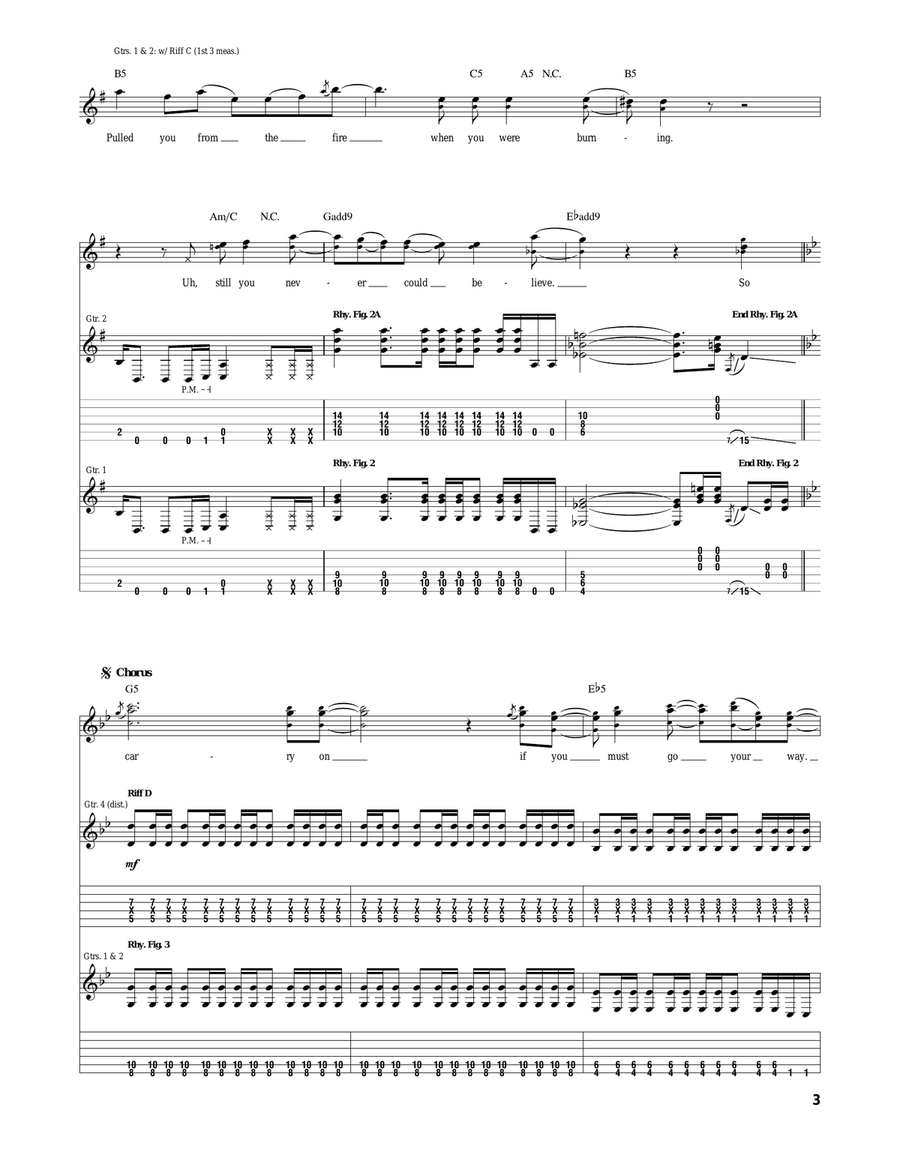 Still Remains Still Remains Acoustic Guitar scores gallery preview page 3