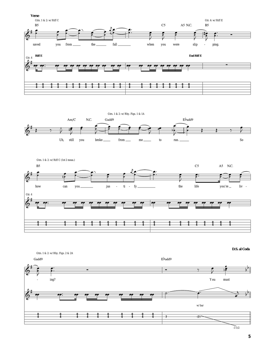 Still Remains Still Remains Acoustic Guitar scores gallery preview page 5