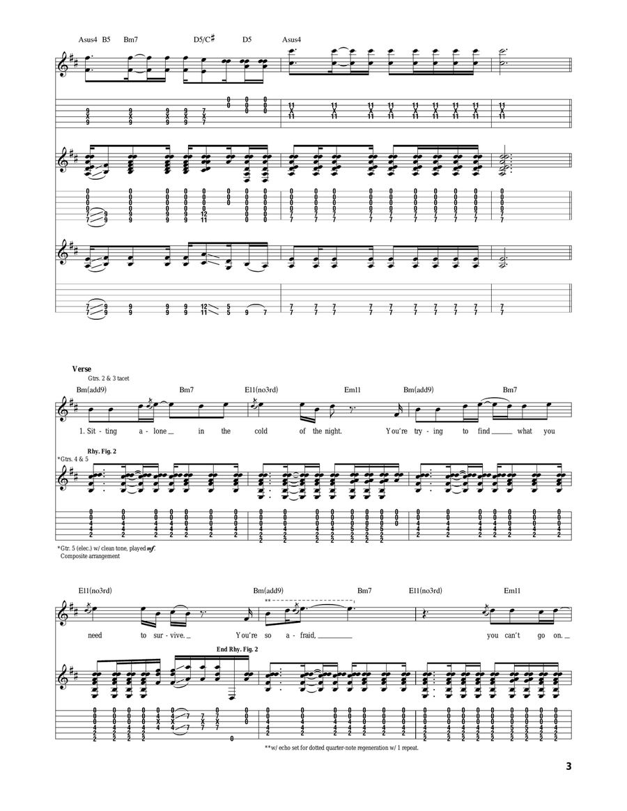 Life Must Go On Life Must Go On Acoustic Guitar scores gallery preview page 3