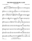 The Brandenburg Gate (German March) - Eb Alto Saxophone 1