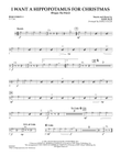 I Want A Hippopotamus For Christmas - Percussion 2 mini preview