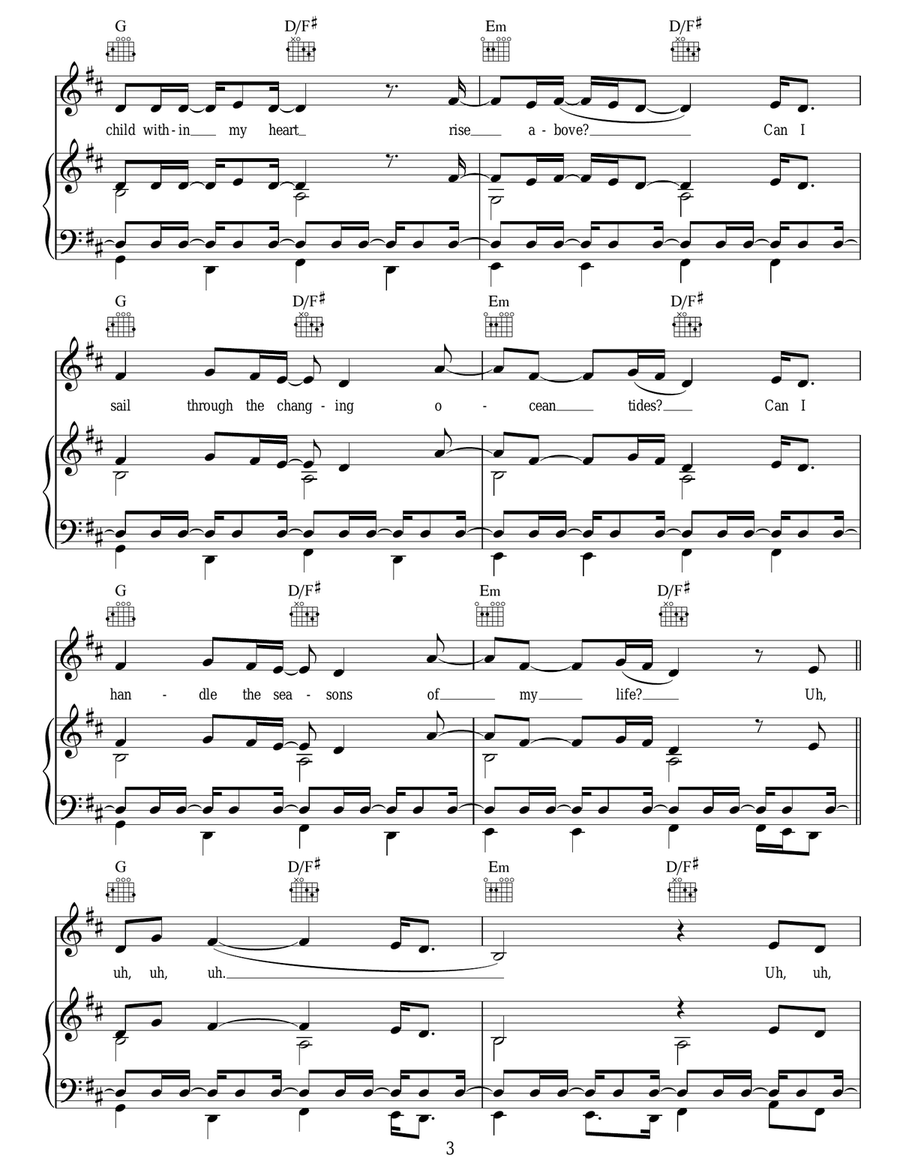 Landslide Landslide Acoustic Guitar scores gallery preview page 3