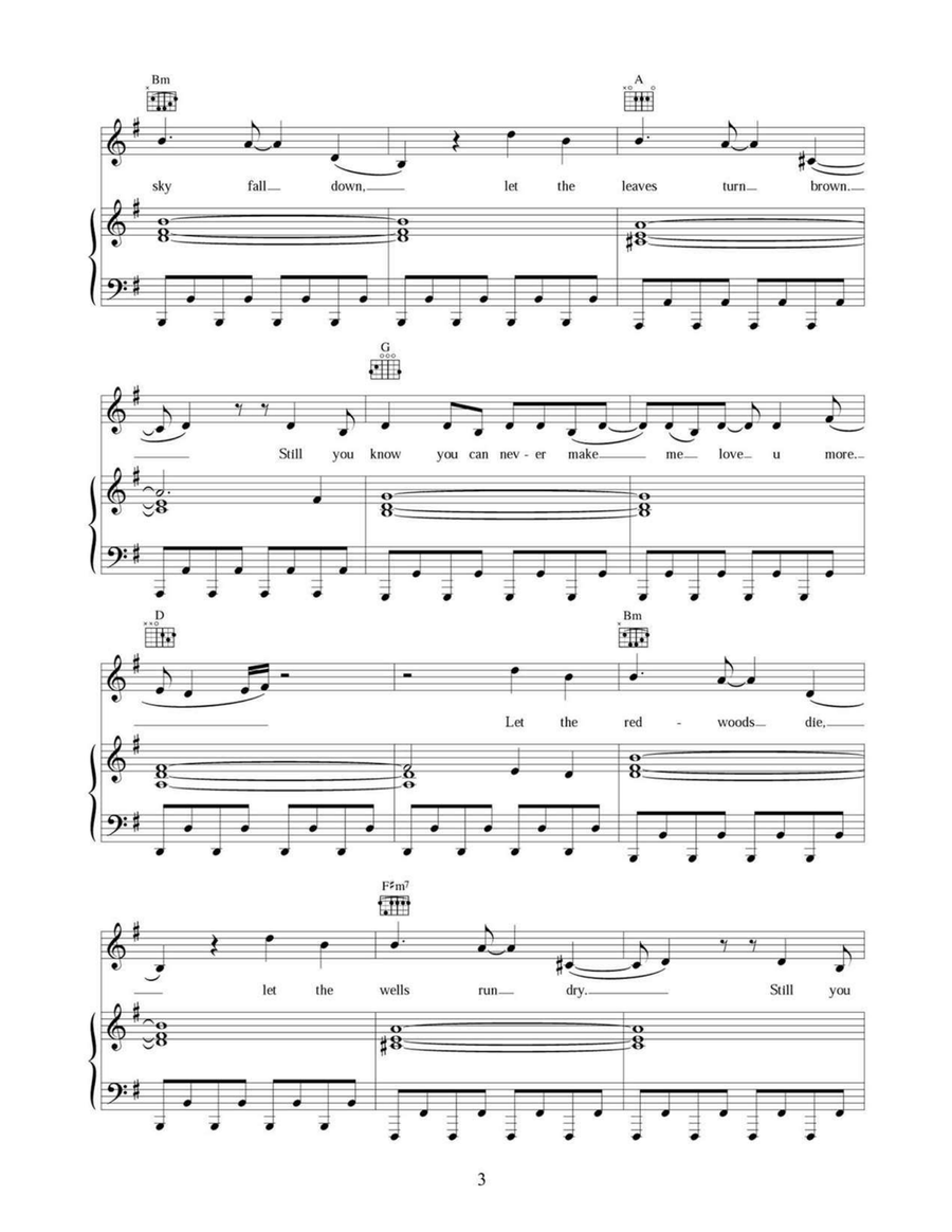 Love U More Love U More Acoustic Guitar scores gallery preview page 3