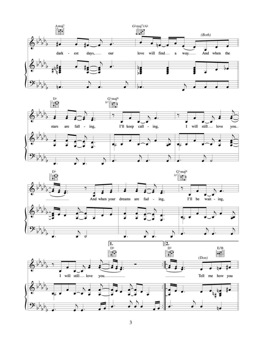 I Will Still Love You I Will Still Love You Acoustic Guitar scores gallery preview page 3