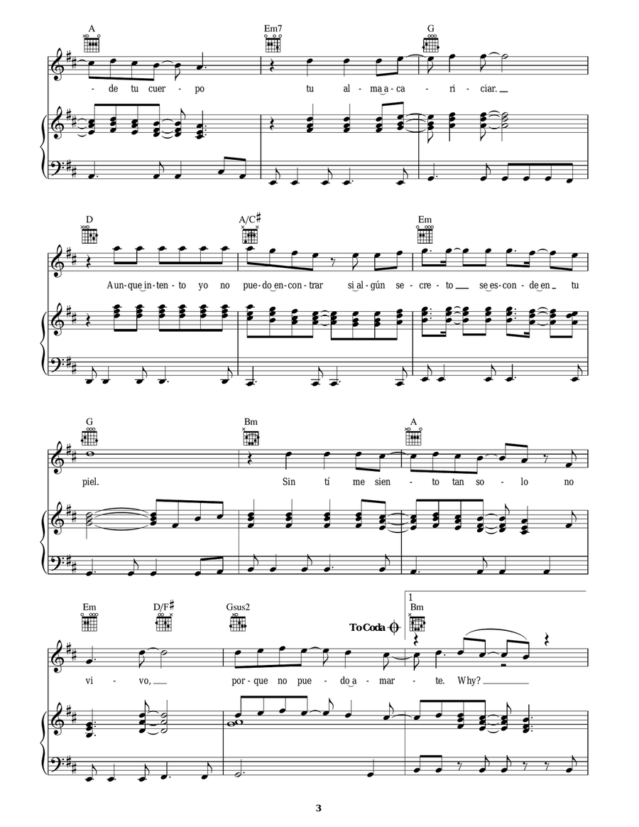 Nobody Wants To Be Lonely Acoustic Guitar scores gallery preview page 3
