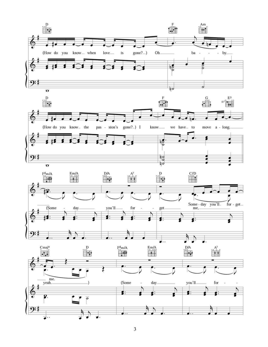 Someday Someday Acoustic Guitar scores gallery preview page 3