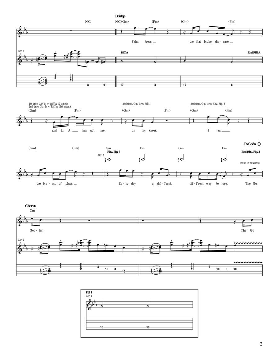 The Go Getter Acoustic Guitar scores gallery preview page 3