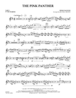 The Pink Panther - Pt.2 - Eb Alto Saxophone