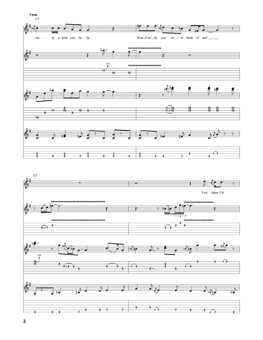 Can't Hold Out Much Longer Acoustic Guitar scores gallery preview page 2