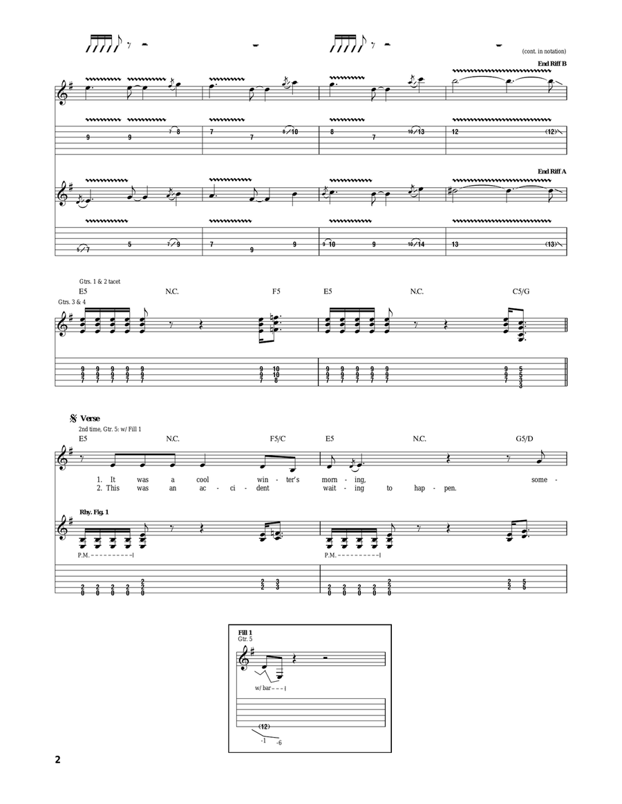 44 Minutes 44 Minutes Acoustic Guitar scores gallery preview page 2