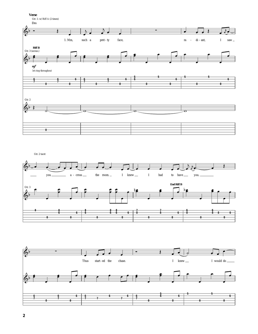 The Hardest Part Of Letting Go...Sealed With A Kiss Acoustic Guitar scores gallery preview page 2