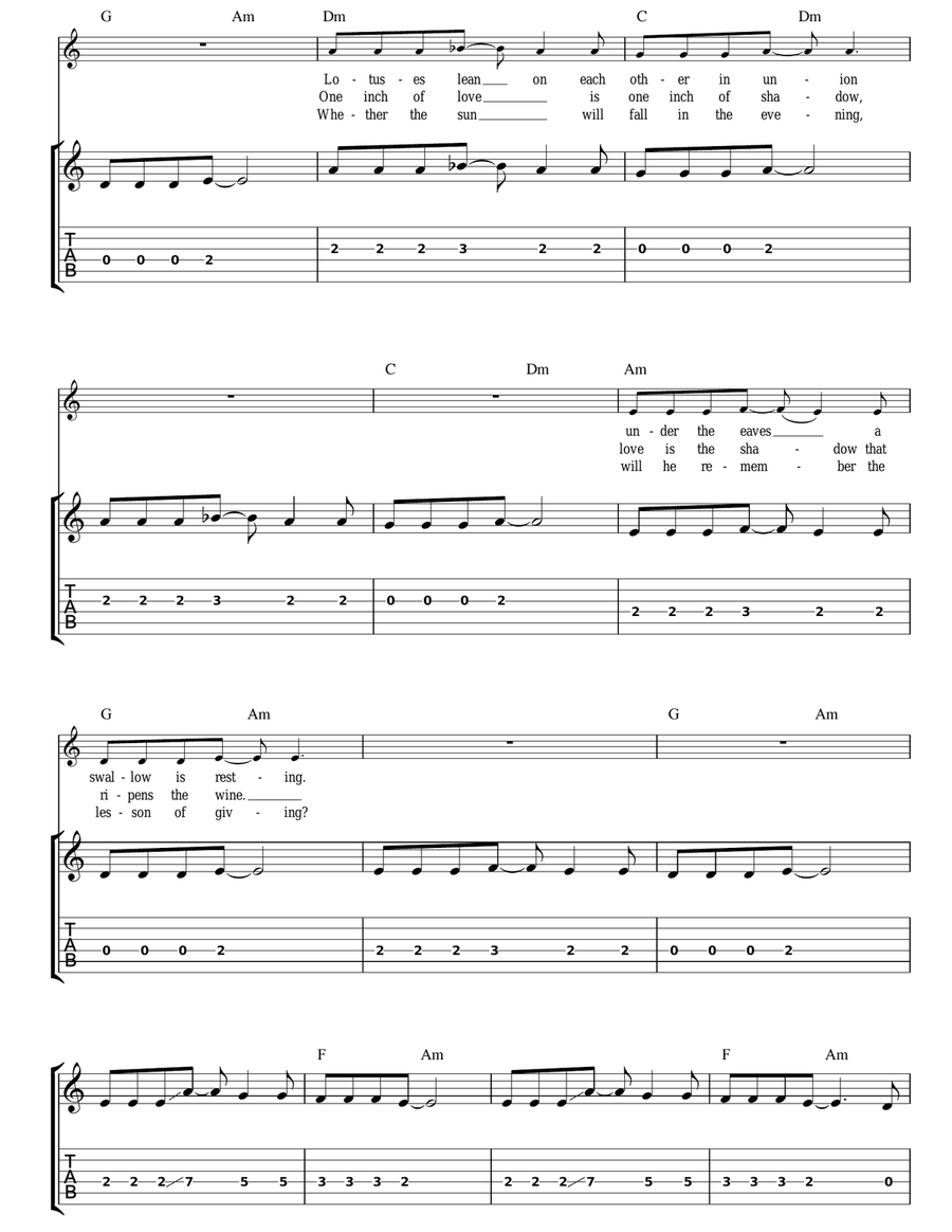 Set The Controls For The Heart Of The Sun Acoustic Guitar scores gallery preview page 2