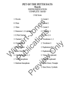 Pet Of The Petticoats (Score) Concert Band scores gallery preview page 3