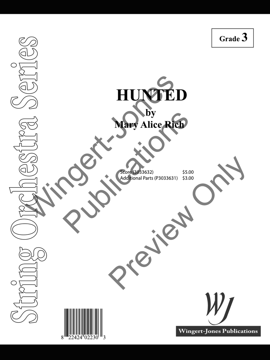 Hunted Hunted String Orchestra scores gallery preview page 2