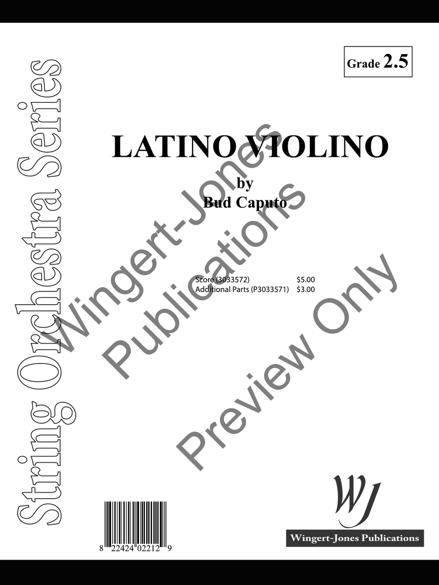 Latino Violino Latino Violino String Orchestra scores gallery preview page 2