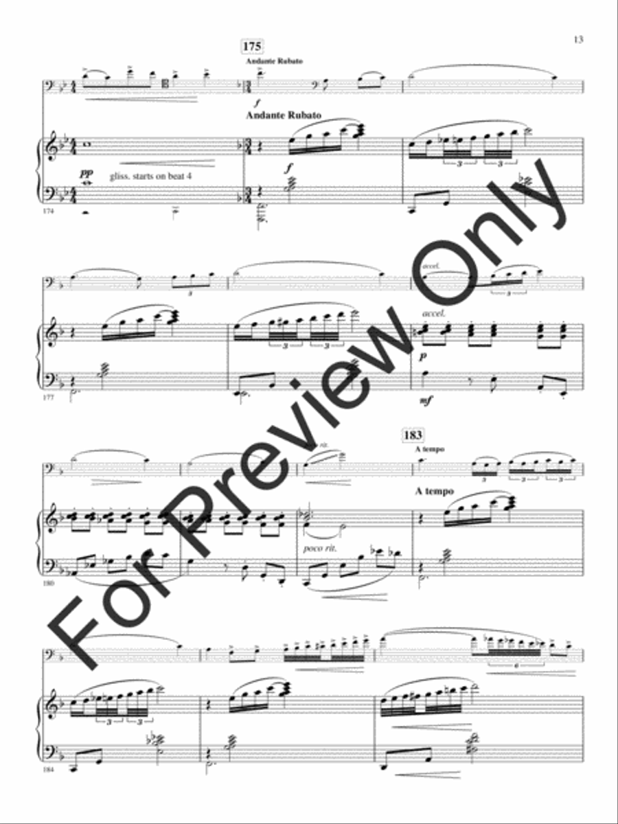 Concert Piece Concert Piece Euphonium scores gallery preview page 16