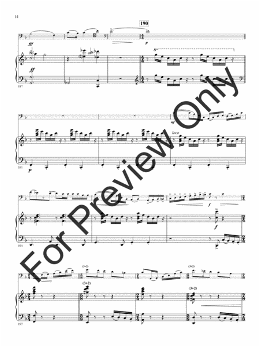 Concert Piece Concert Piece Euphonium scores gallery preview page 17